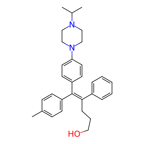 Chemical structure of BindingDB Monomer ID 485053