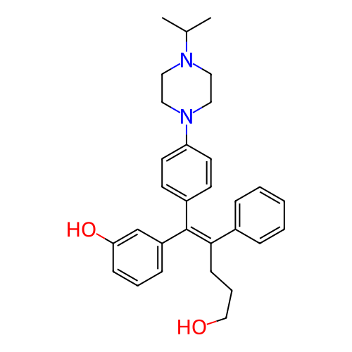 Chemical structure of BindingDB Monomer ID 485060