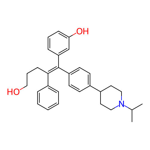 Chemical structure of BindingDB Monomer ID 485068