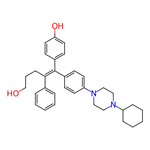 Chemical structure of BindingDB Monomer ID 485069