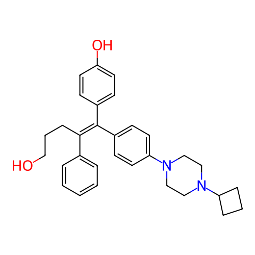 Chemical structure of BindingDB Monomer ID 485070