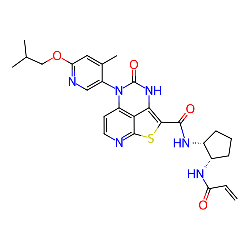 Chemical structure of BindingDB Monomer ID 485536