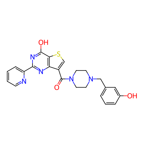 Chemical structure of BindingDB Monomer ID 485662