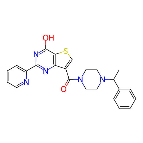 Chemical structure of BindingDB Monomer ID 485671
