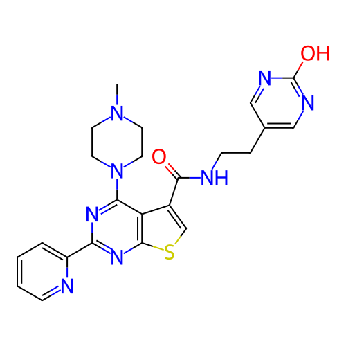 Chemical structure of BindingDB Monomer ID 485673