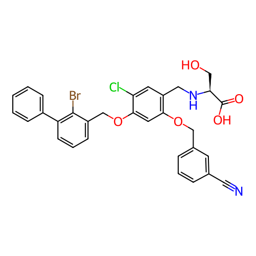 Chemical structure of BindingDB Monomer ID 485688
