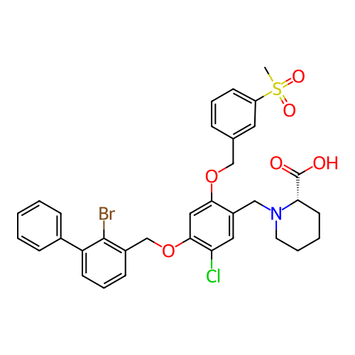 Chemical structure of BindingDB Monomer ID 485703