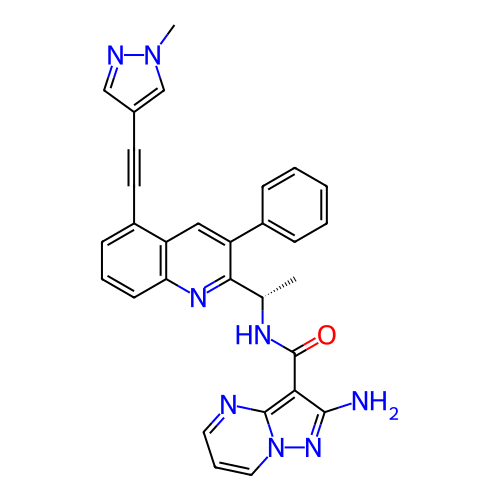 Chemical structure of BindingDB Monomer ID 485810