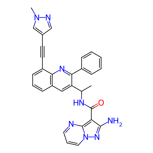 Chemical structure of BindingDB Monomer ID 485816