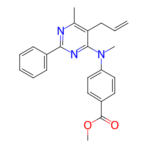 Chemical structure of BindingDB Monomer ID 485861