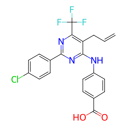 Chemical structure of BindingDB Monomer ID 485871
