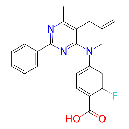 Chemical structure of BindingDB Monomer ID 485874