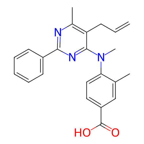 Chemical structure of BindingDB Monomer ID 485875