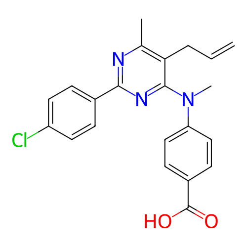 Chemical structure of BindingDB Monomer ID 485885