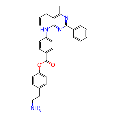 Chemical structure of BindingDB Monomer ID 485914