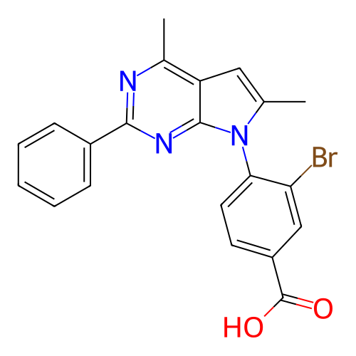 Chemical structure of BindingDB Monomer ID 485954