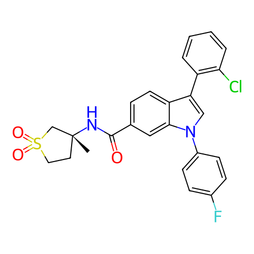 Chemical structure of BindingDB Monomer ID 486355