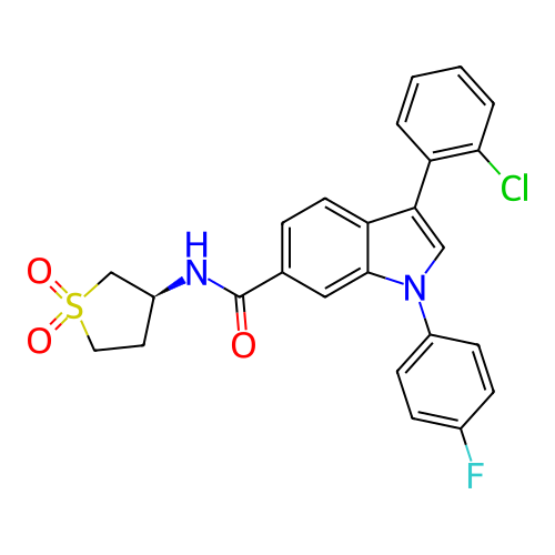 Chemical structure of BindingDB Monomer ID 486358