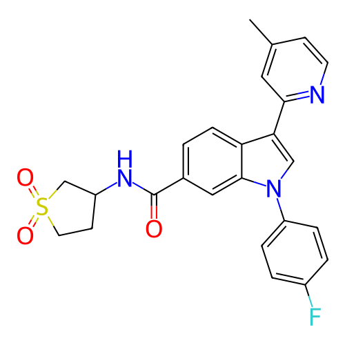 Chemical structure of BindingDB Monomer ID 486391