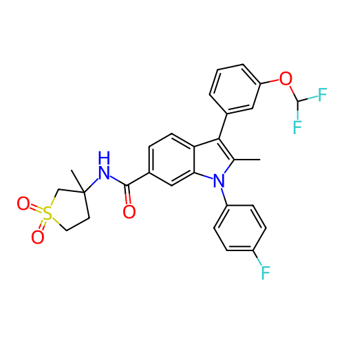 Chemical structure of BindingDB Monomer ID 486397