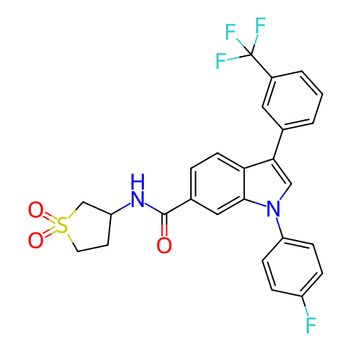 Chemical structure of BindingDB Monomer ID 486399