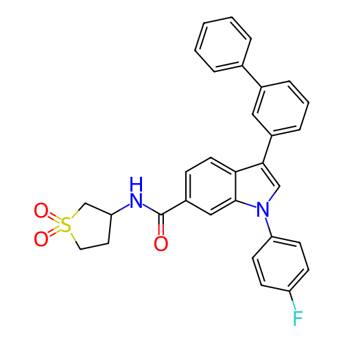 Chemical structure of BindingDB Monomer ID 486405