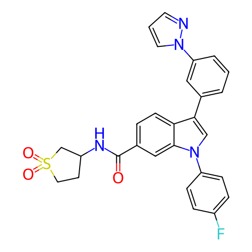 Chemical structure of BindingDB Monomer ID 486407