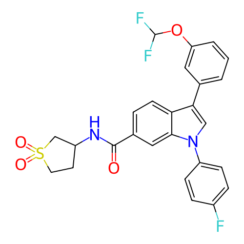 Chemical structure of BindingDB Monomer ID 486408