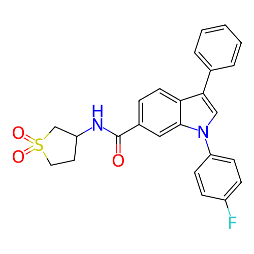Chemical structure of BindingDB Monomer ID 486413