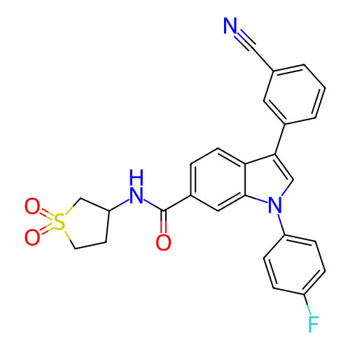 Chemical structure of BindingDB Monomer ID 486415