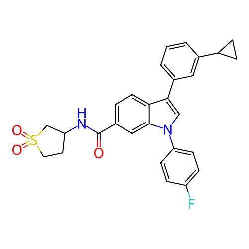 Chemical structure of BindingDB Monomer ID 486416
