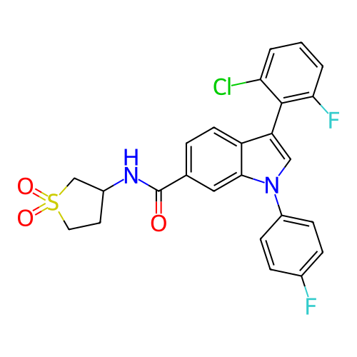 Chemical structure of BindingDB Monomer ID 486419