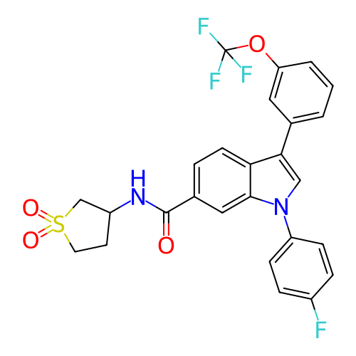 Chemical structure of BindingDB Monomer ID 486430