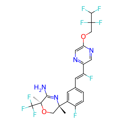 Chemical structure of BindingDB Monomer ID 486441