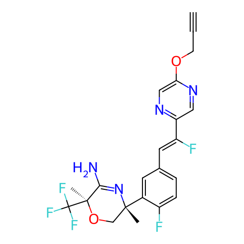 Chemical structure of BindingDB Monomer ID 486442