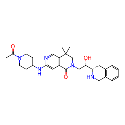 Chemical structure of BindingDB Monomer ID 486489
