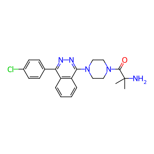 Chemical structure of BindingDB Monomer ID 486501