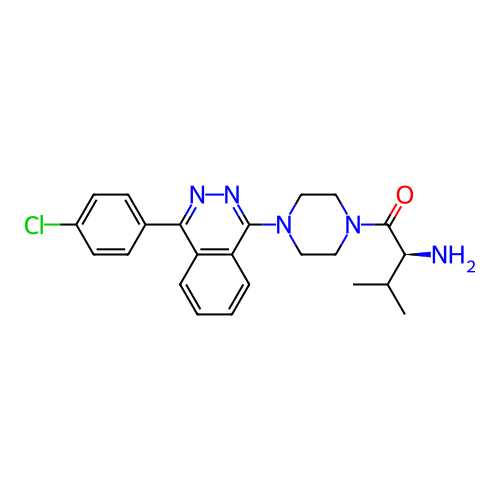 Chemical structure of BindingDB Monomer ID 486504