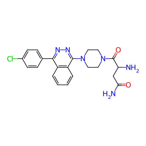 Chemical structure of BindingDB Monomer ID 486510