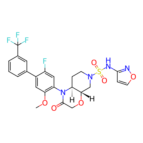 Chemical structure of BindingDB Monomer ID 486522