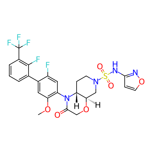 Chemical structure of BindingDB Monomer ID 486534