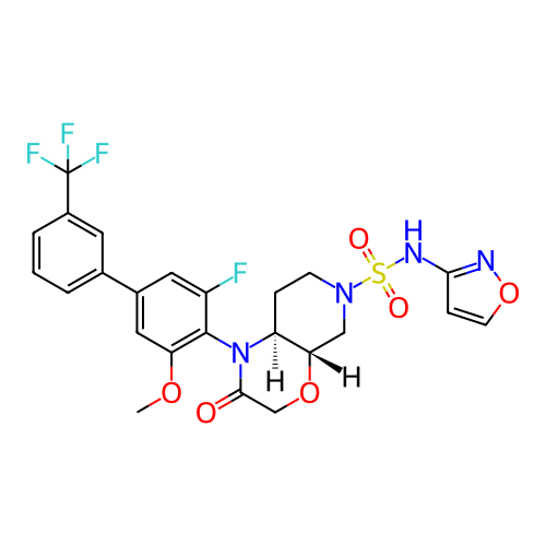 Chemical structure of BindingDB Monomer ID 486543