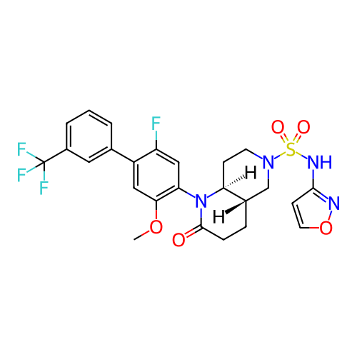Chemical structure of BindingDB Monomer ID 486565