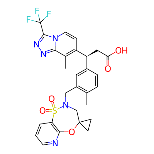 Chemical structure of BindingDB Monomer ID 486576