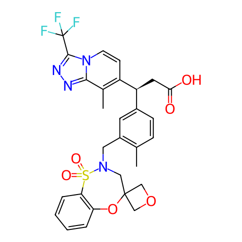 Chemical structure of BindingDB Monomer ID 486593