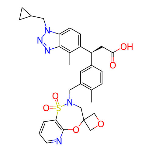 Chemical structure of BindingDB Monomer ID 486636