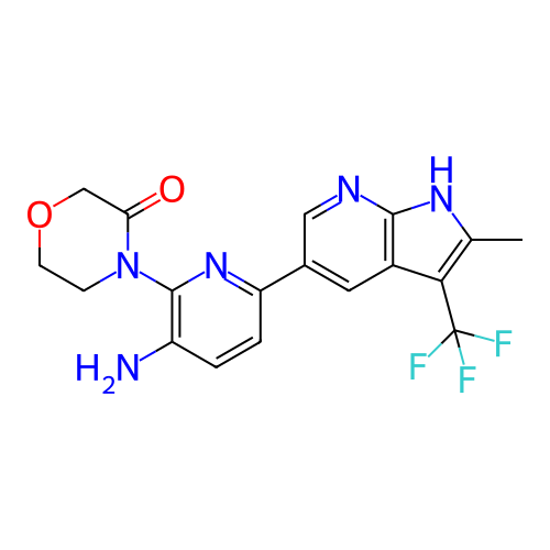 Chemical structure of BindingDB Monomer ID 487154