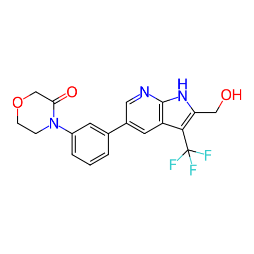 Chemical structure of BindingDB Monomer ID 487156