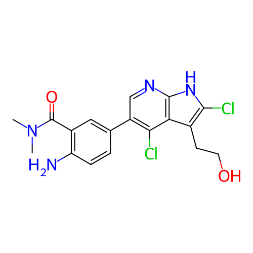 Chemical structure of BindingDB Monomer ID 487166