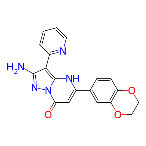 Chemical structure of BindingDB Monomer ID 487271